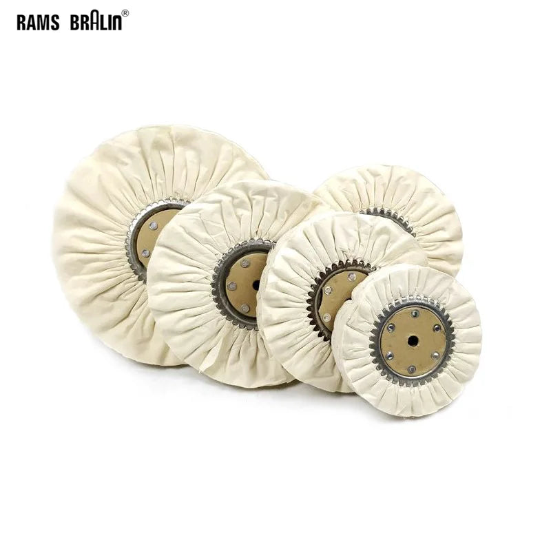 Cotton Airway Buffing Wheel 6" 8" – Cloth Polishing Buff
