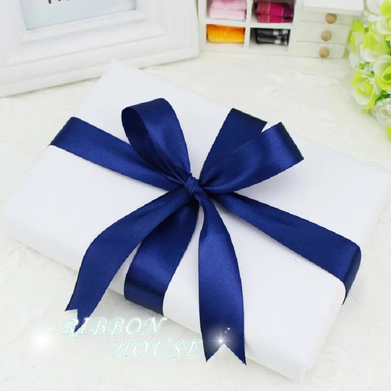 2-Pack 1" Single Face Satin Ribbon – Gift & Christmas Decor