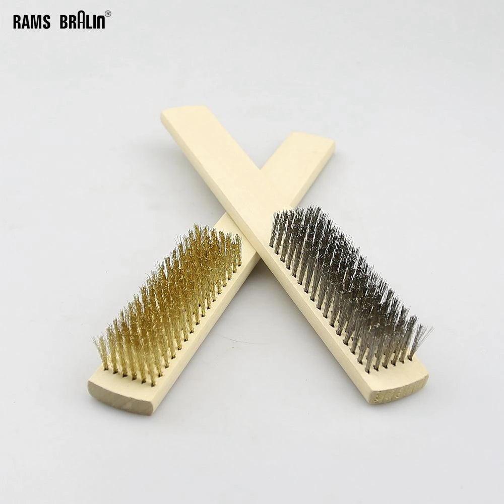 Wire Brush Set – Copper, Steel, Sisal & Horsehair | CS-04