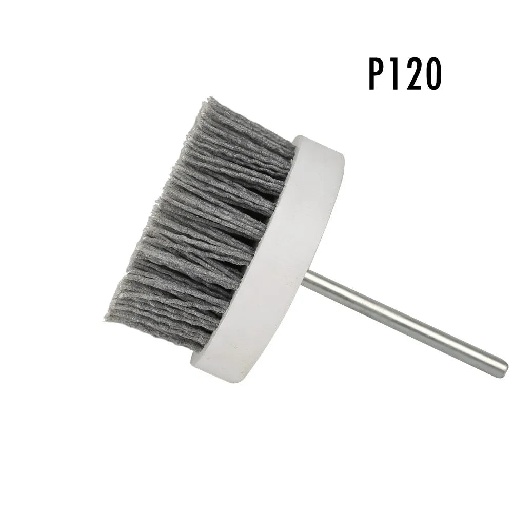 Nylon Wire Polishing Brush Wheel 80mm – Drill Grinding Head