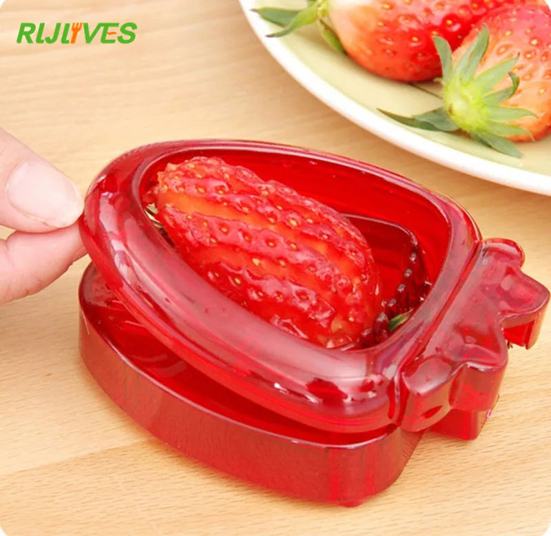 Strawberry Slicer Fruit Carving Cutter – Cake Decoration Tool