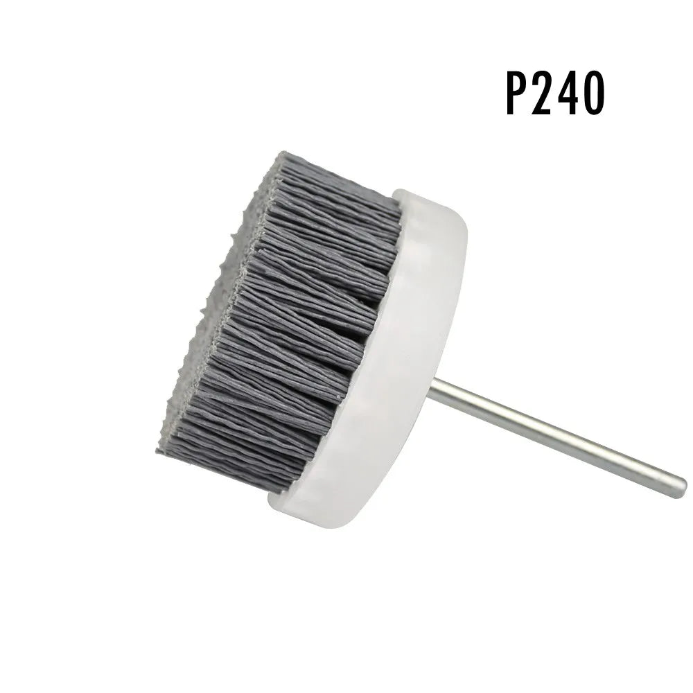 Nylon Wire Polishing Brush Wheel 80mm – Drill Grinding Head