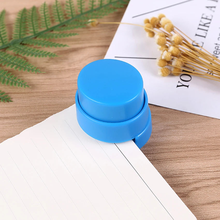 Staple-Free Stapler – Safe Paper Binding Tool for Kids & Students
