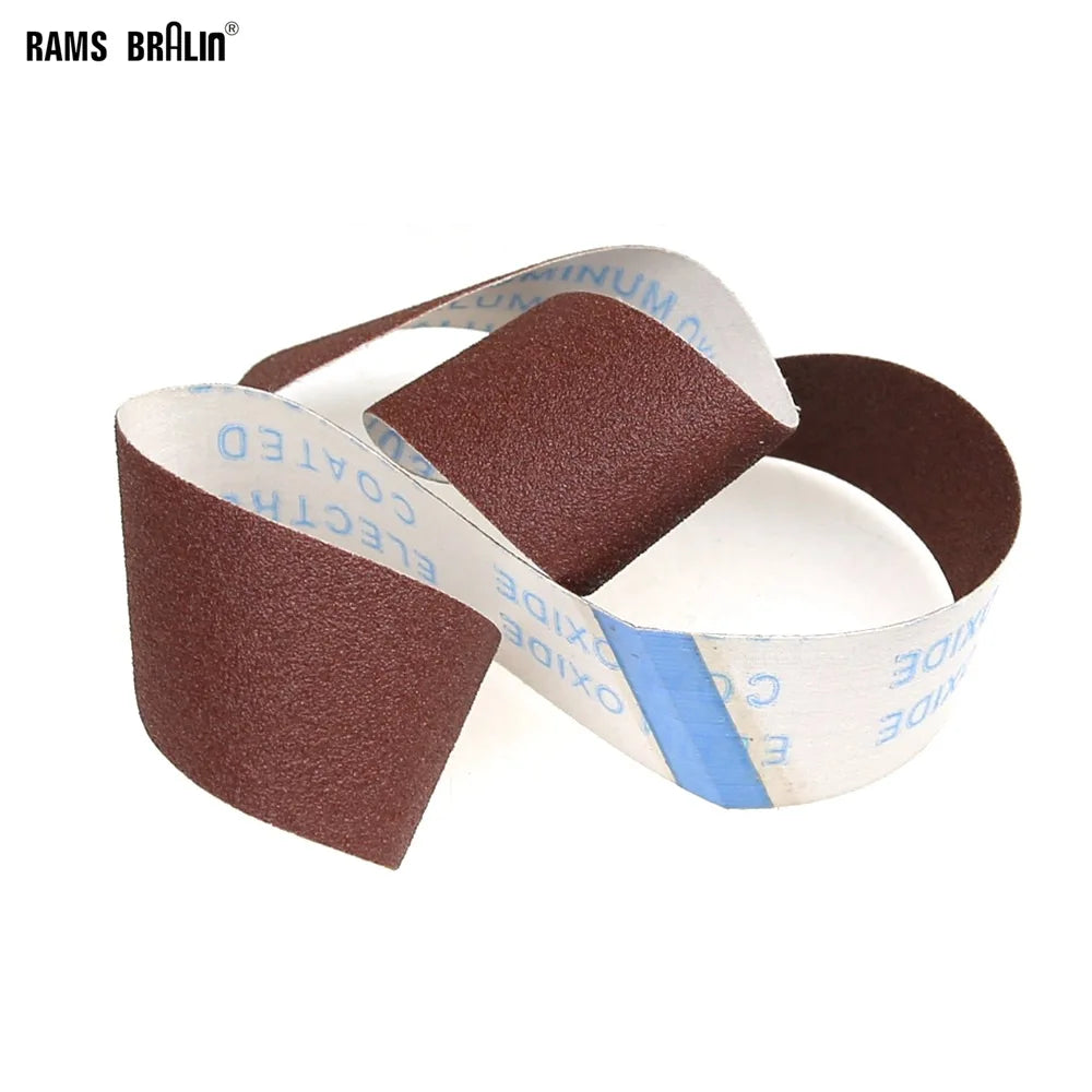 Flexible Abrasive Sanding Belts 50/100×915mm P60–P800 10-Pack