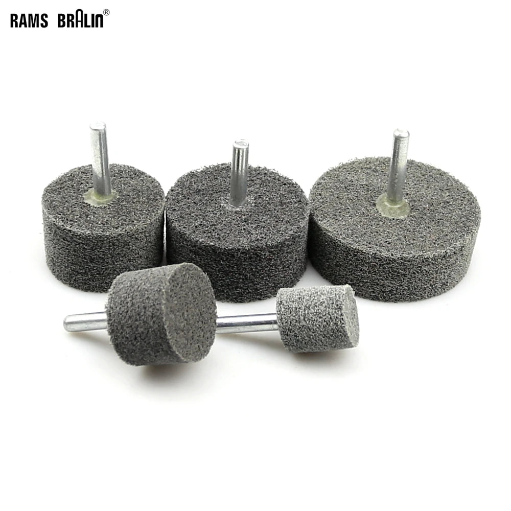 10-Pack 6mm Shank Nylon Flap Polishing Wheels for Drill Grinder