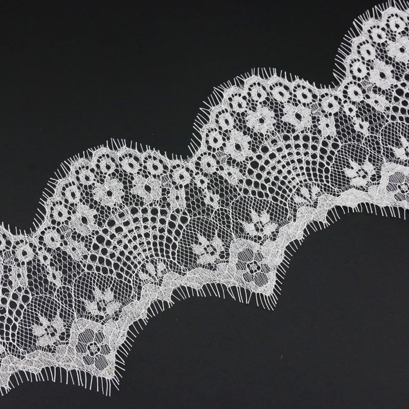 3-Meter Jacquard Lace Ribbon 130mm Cotton Sewing Fabric