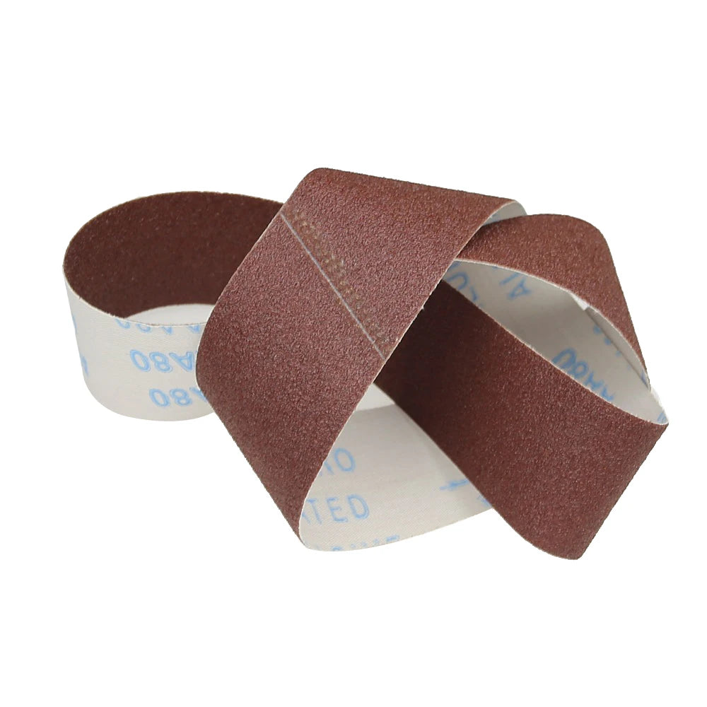 Flexible Abrasive Sanding Belts 50/100×915mm P60–P800 10-Pack