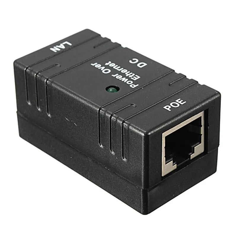 Passive PoE Injector Splitter RJ45 Wall Mount for IP Cameras