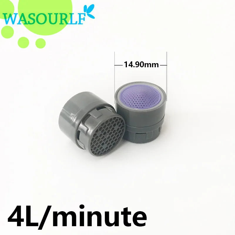 WASOURLF 6-Pack Water Saving Faucet Aerator 4L 6L Male Female