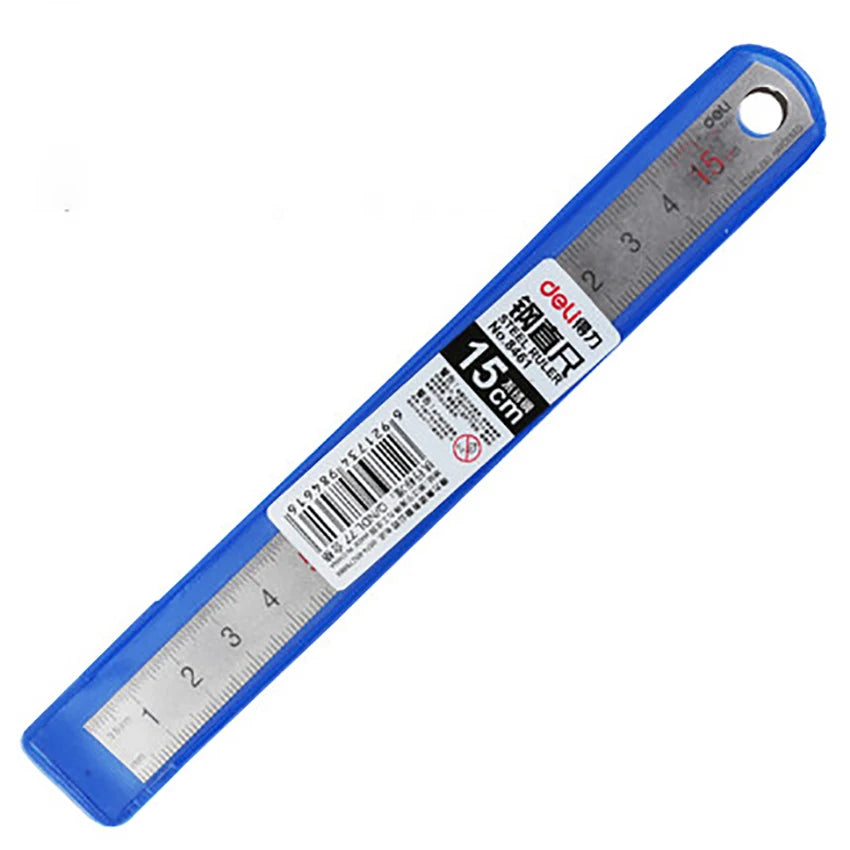 15cm Stainless Steel Straight Ruler for Art, Drawing & School