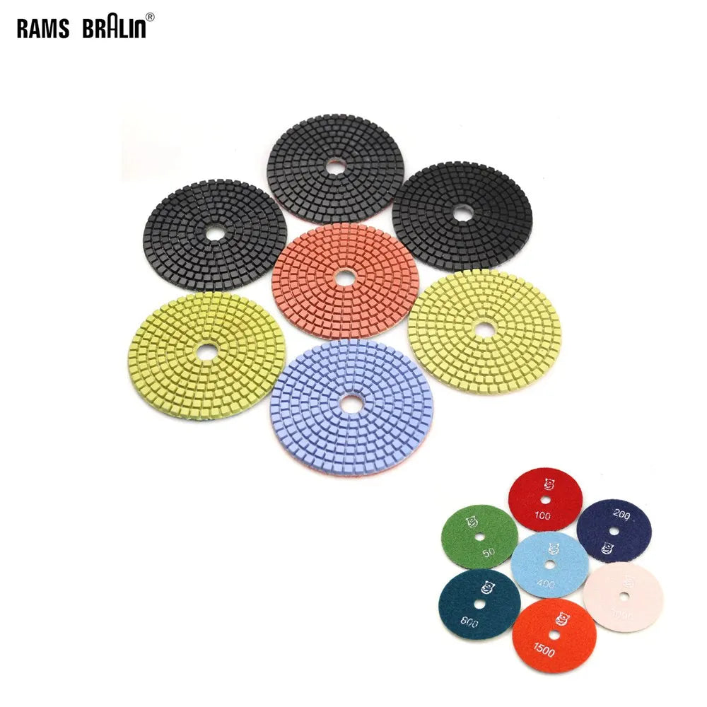 4" Diamond Flexible Wet Polishing Pad – Marble Stone Ceramics