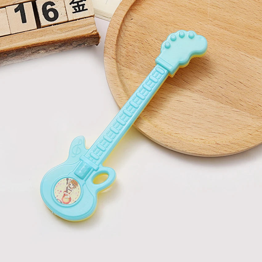 Kawaii Guitar Gel Pen 0.28mm – Novelty Pen for Kids