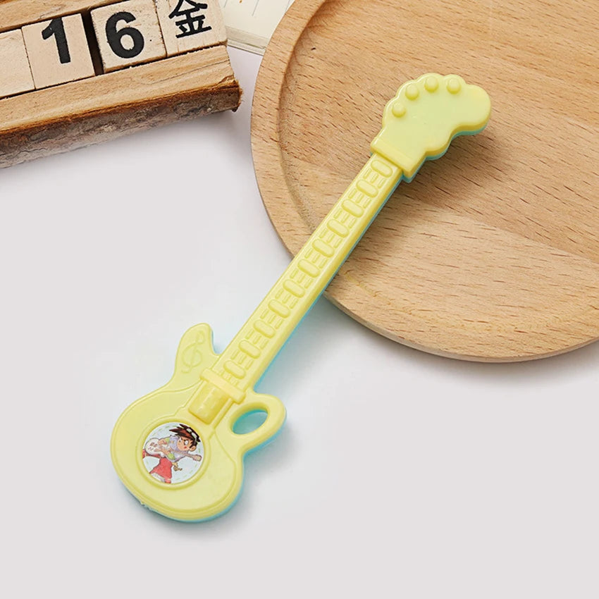 Kawaii Guitar Gel Pen 0.28mm – Novelty Pen for Kids