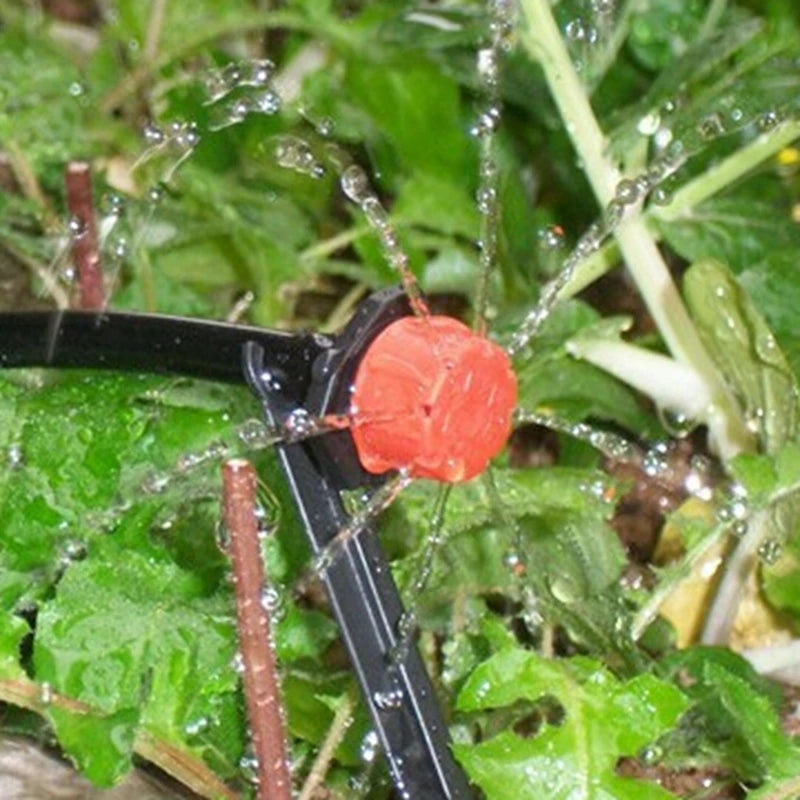 15-Pack Adjustable 8-Hole Drip Irrigation Emitters | Garden Watering