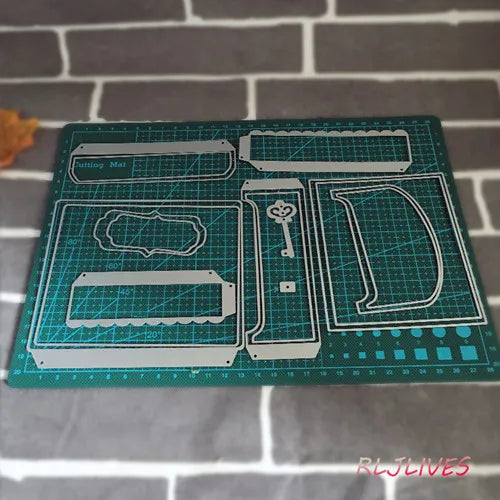 Jewelry Box Metal Cutting Dies – DIY Scrapbooking & Cards