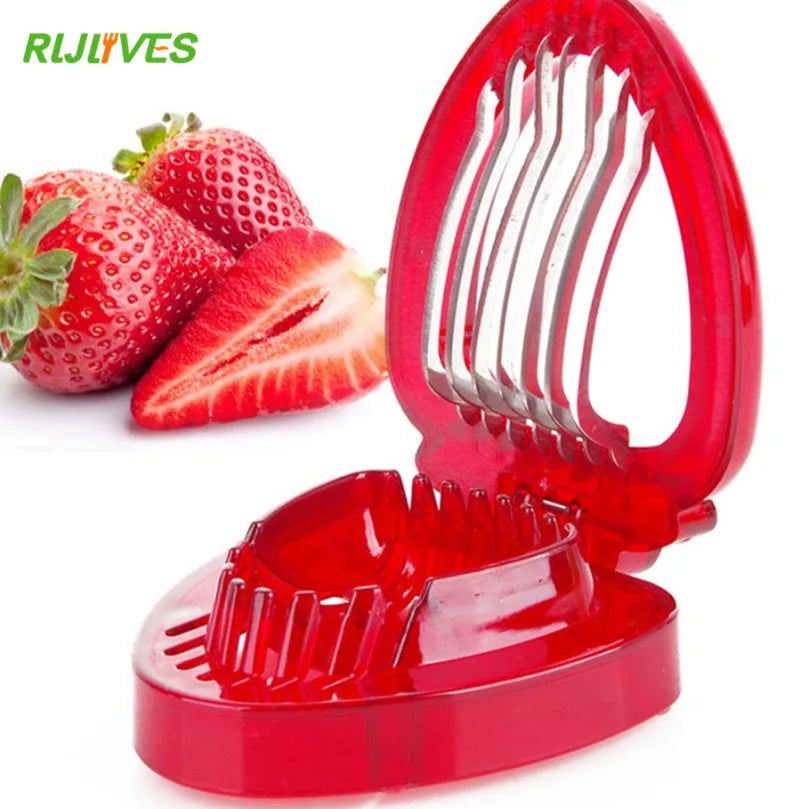 Strawberry Slicer Fruit Carving Cutter – Cake Decoration Tool