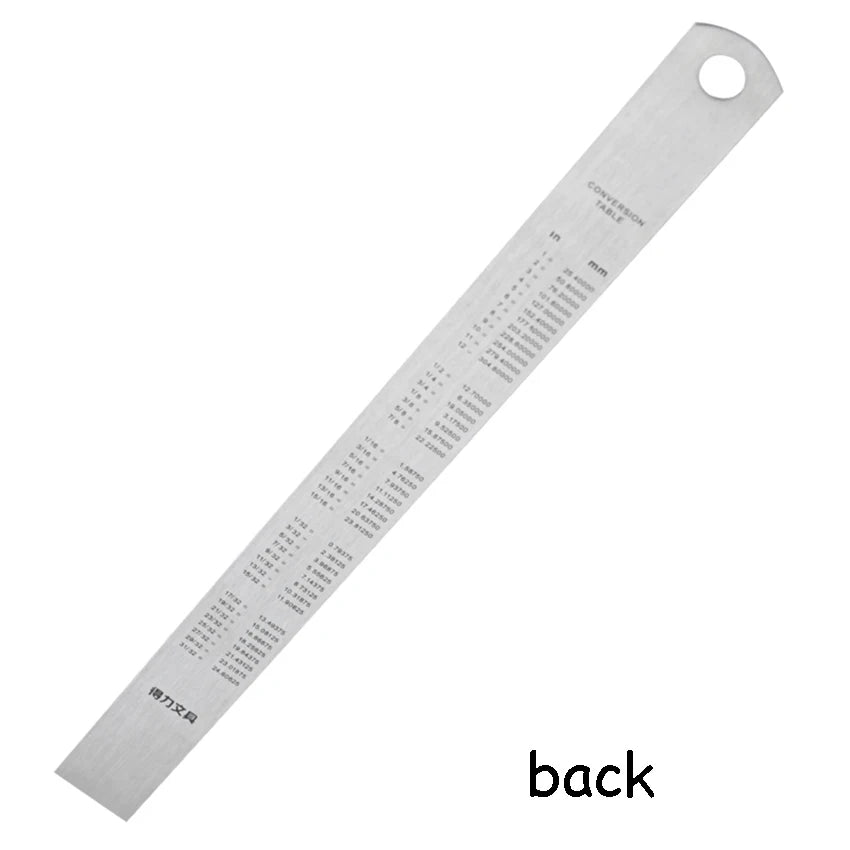 15cm Stainless Steel Straight Ruler for Art, Drawing & School