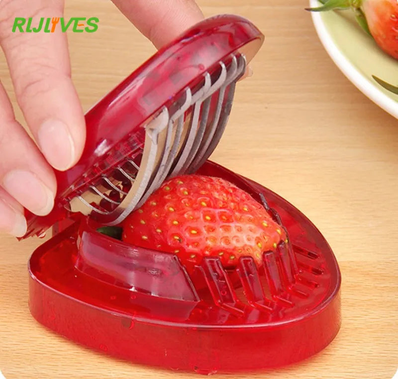 Strawberry Slicer Fruit Carving Cutter – Cake Decoration Tool