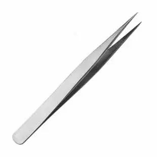 Straight Head Stainless Steel Tweezers 13cm – Multi-Purpose
