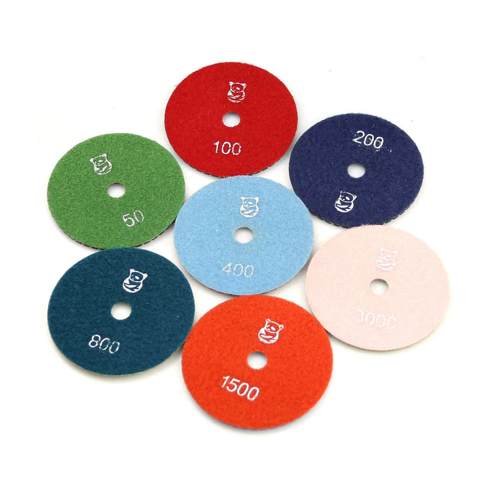 4" Diamond Flexible Wet Polishing Pad – Marble Stone Ceramics