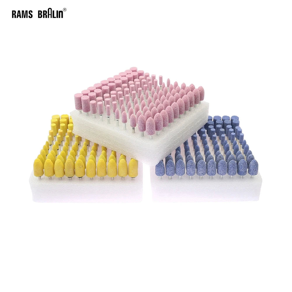 100-Pc Ceramic Mounted Grinding Point Set | Die Grinder Bits