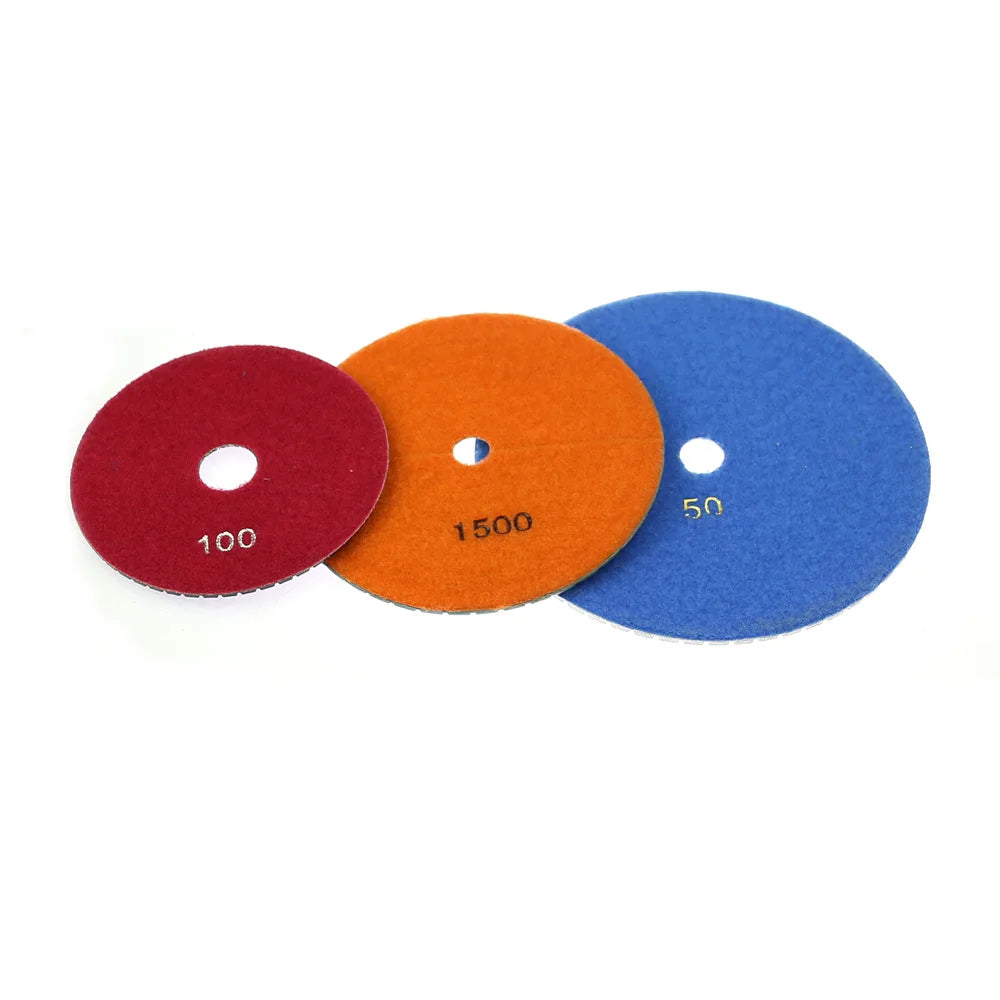 Diamond Wet Stone Polishing Pad 125/150/180mm | P30–P3000