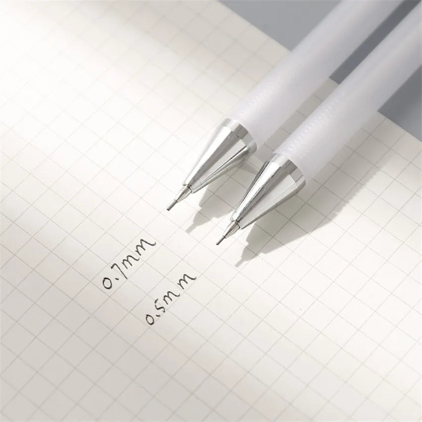 Frosted Mechanical Pencil 0.5/0.7mm – Art Writing Drawing