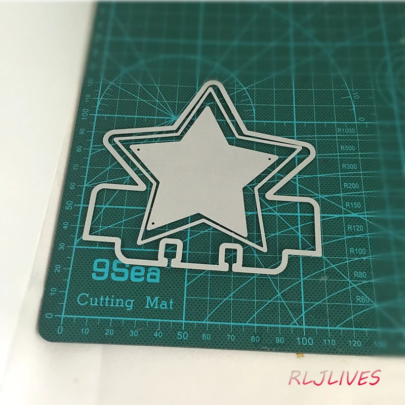 Star Memorydex Metal Cutting Dies – DIY Scrapbooking Stencil