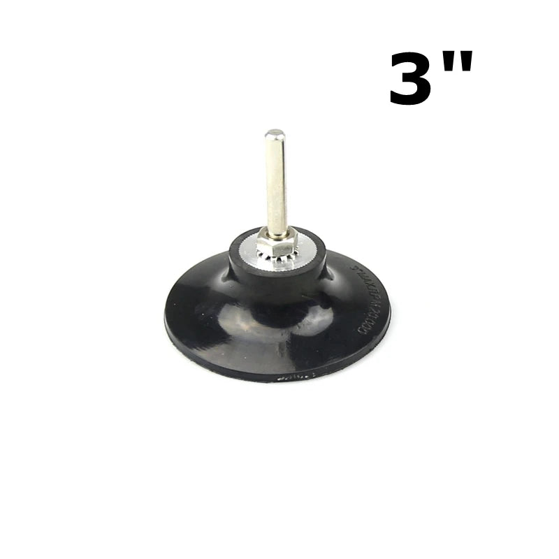 Back-up Pad for Rotary Sanding Disc 1" 2" 3" | 6mm Shank