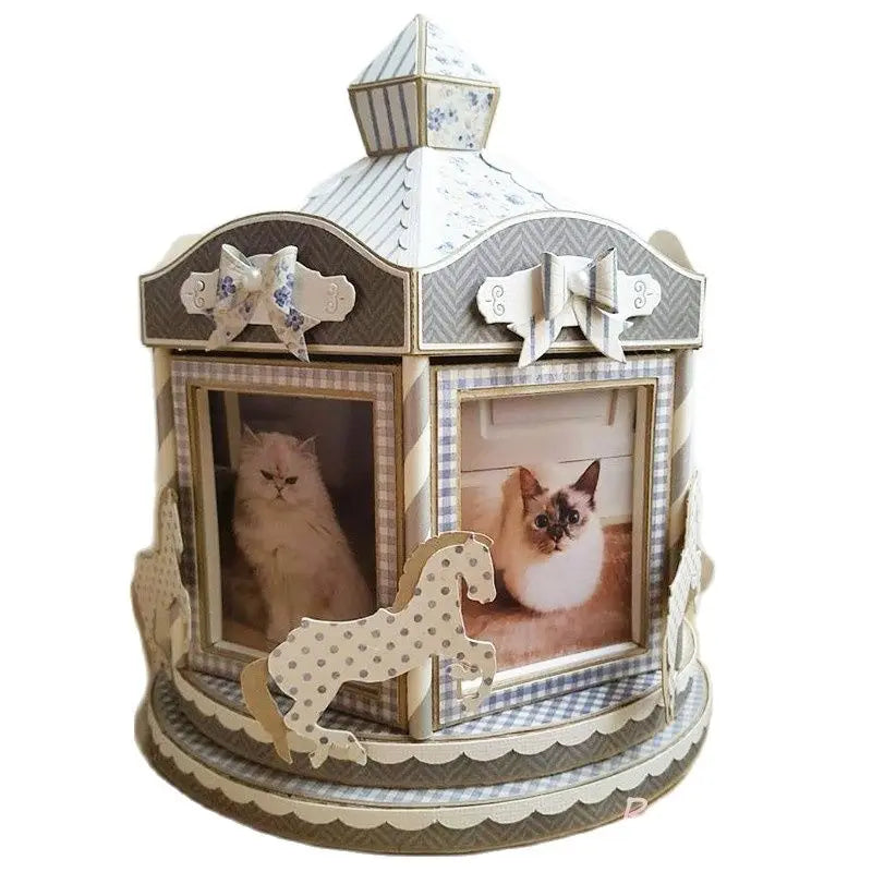 Carousel Box Metal Cutting Dies – Scrapbooking & Card Craft