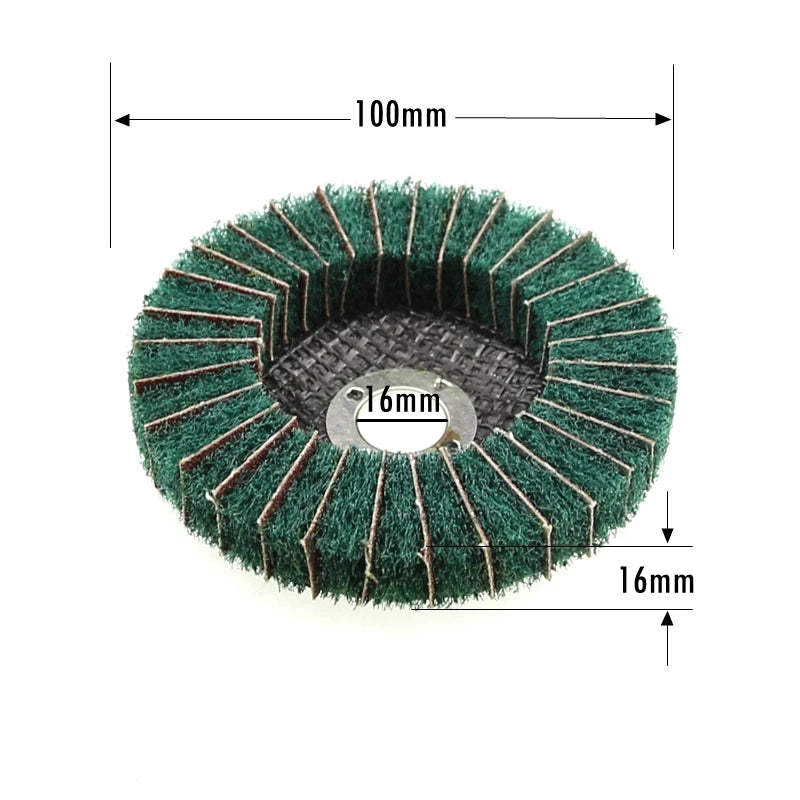 Non-Woven Flap Polishing Disc 100/115mm for Angle Grinder