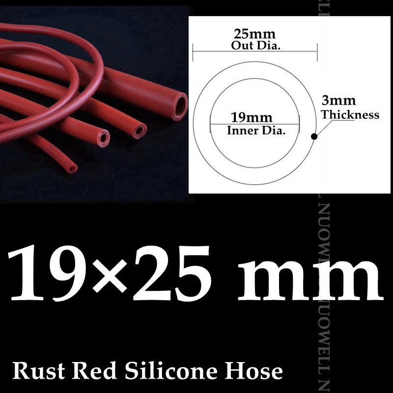 Food Grade Silicone Hose 100cm | Flexible Pipe 2–32mm I.D.