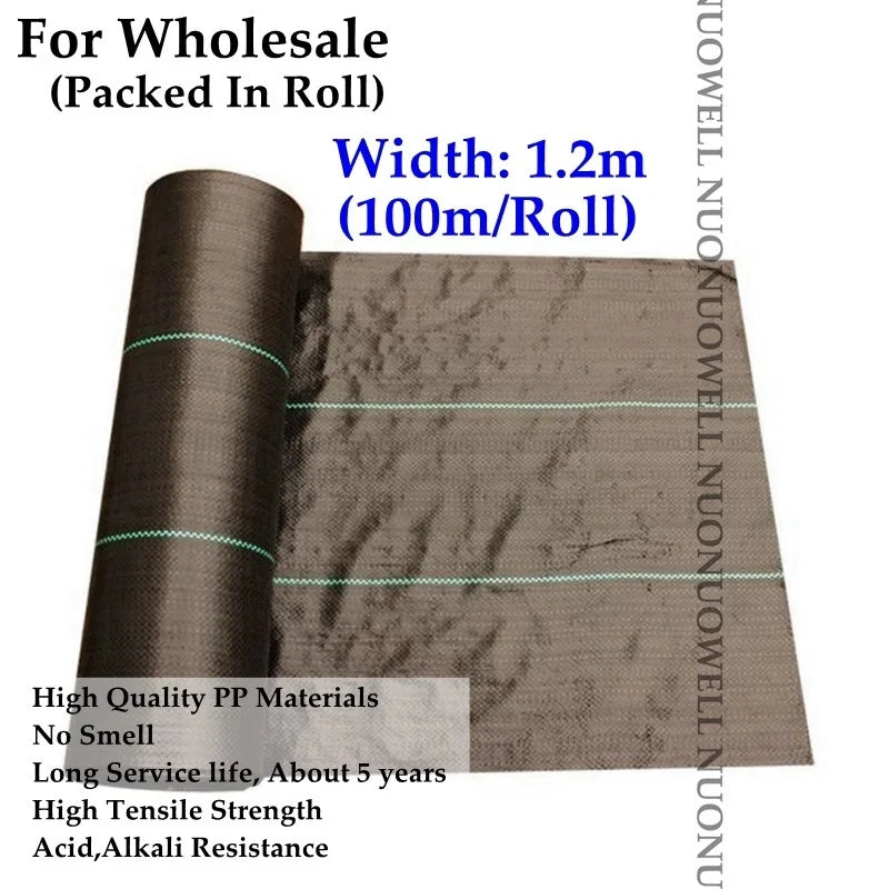 UV-Resistant Weed Control Landscape Fabric 1.2m x 100m Roll