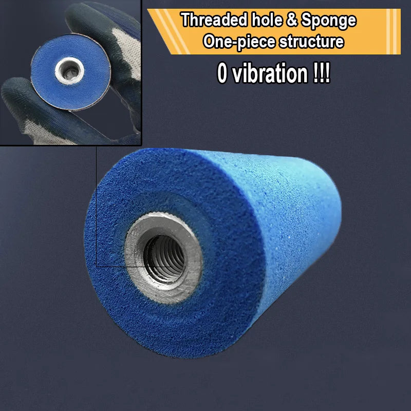 Sponge Polishing Wheel & Sanding Sleeves Set – 115/125mm Grinder