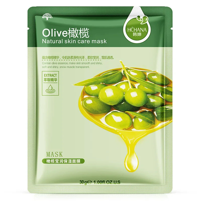 LAIKOU Natural Fruit Sheet Face Mask – Hydrating & Oil Control