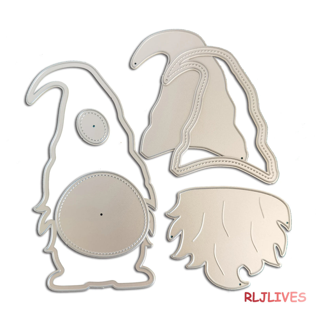 Shaker Gnome Metal Cutting Dies – DIY Scrapbooking & Cards