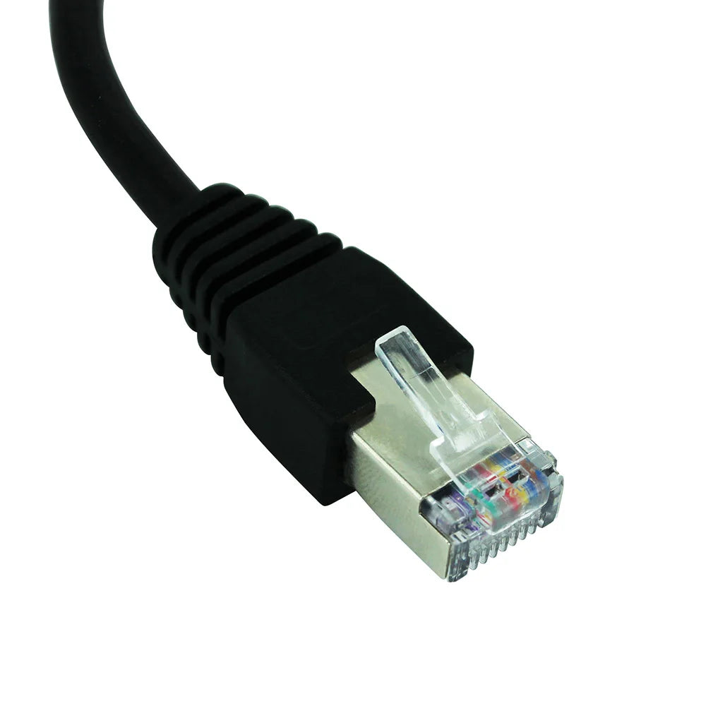 RJ45 1 to 2 LAN Splitter Cable – Cat5 Cat5e Cat6 Adapter
