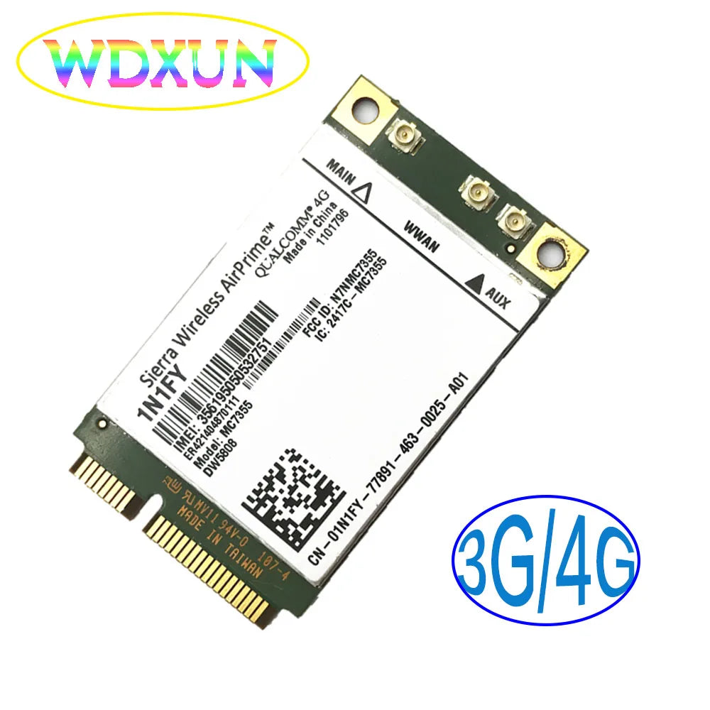Sierra Wireless MC7355 DW5808 Mini PCIe 4G LTE Module for Dell