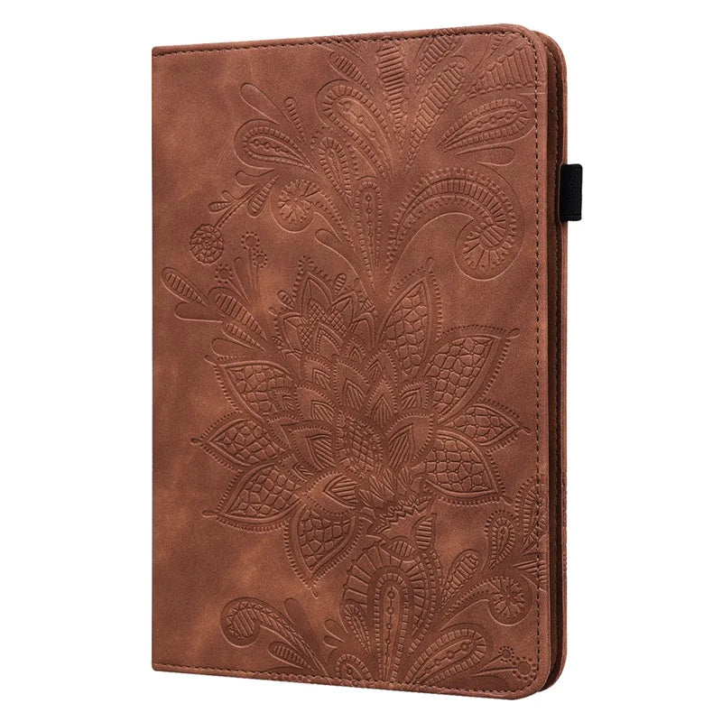 Samsung Galaxy Tab A 10.1 2016 Embossed Wallet Case T580 T585