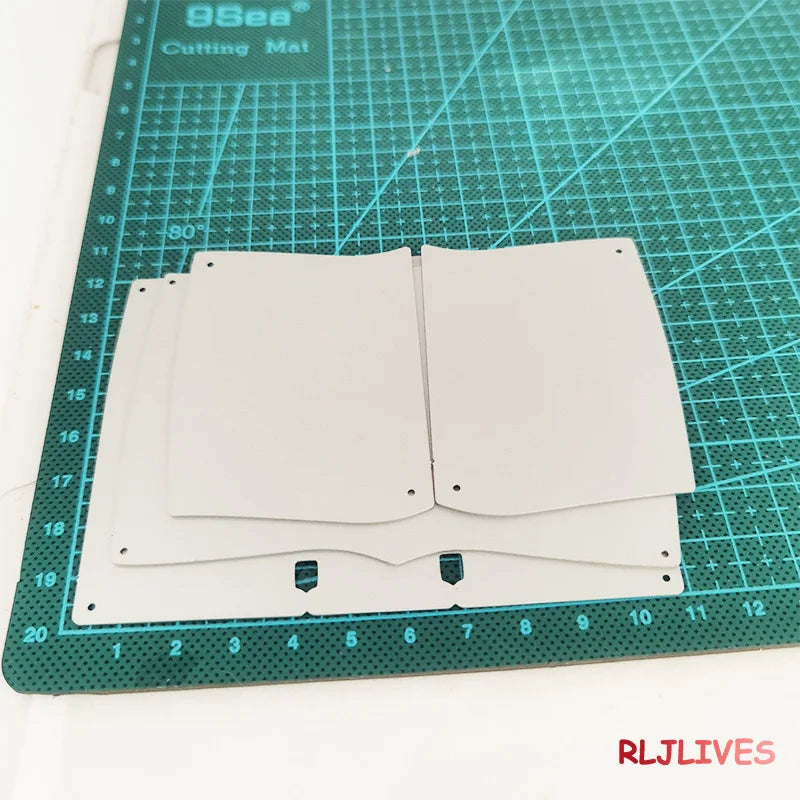 Book Memorydex Metal Cutting Dies – DIY Scrapbooking & Cards