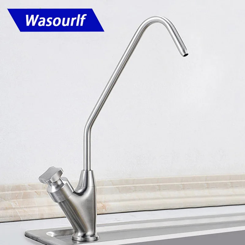 Lead-Free 304 Stainless Steel Filtered Water Kitchen Faucet