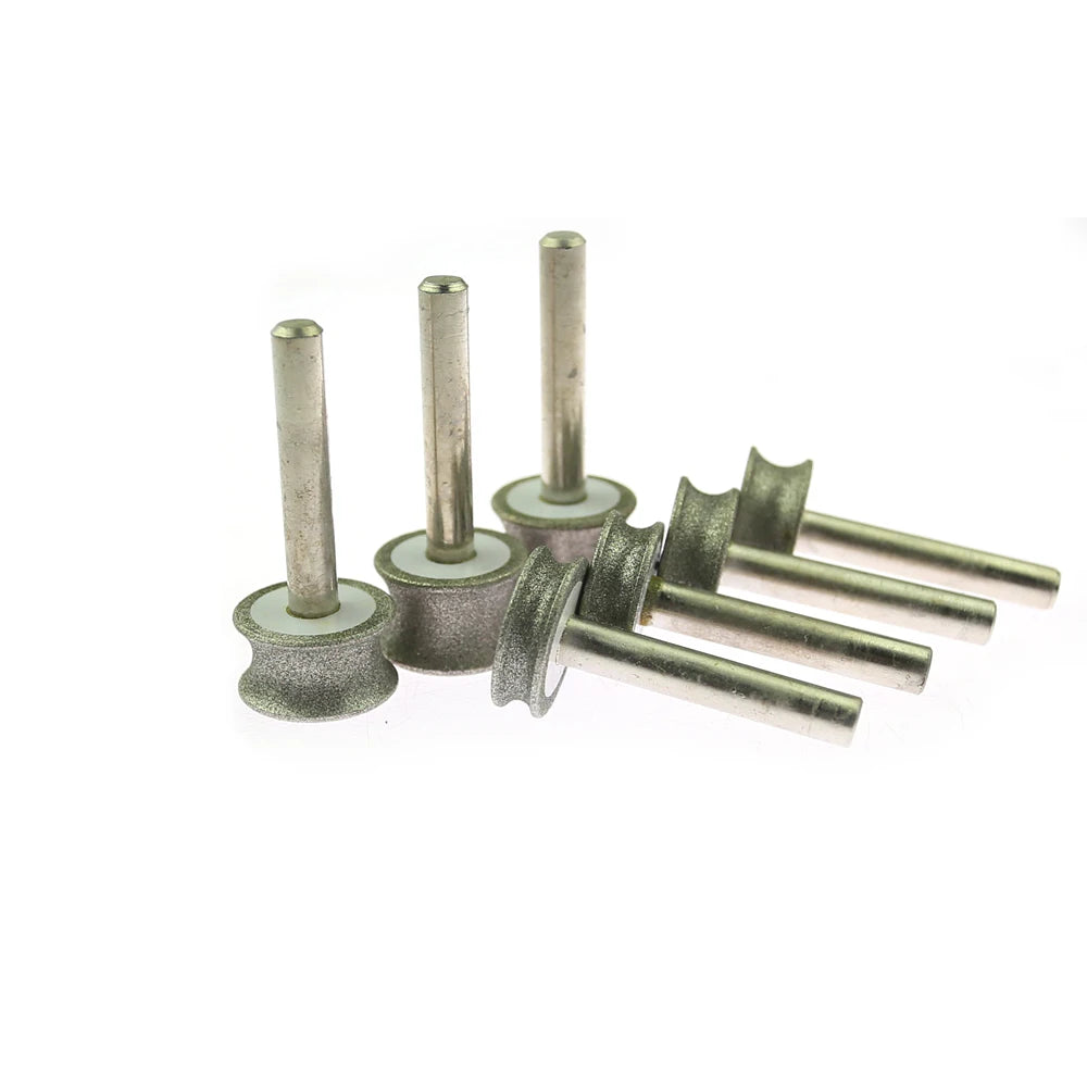 Concave Abrasive Grinding Wheel – Jade, Glass & Bead Polishing
