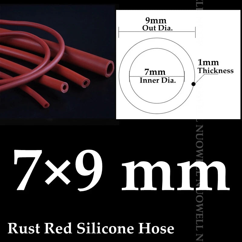 Food Grade Silicone Hose 100cm | Flexible Pipe 2–32mm I.D.
