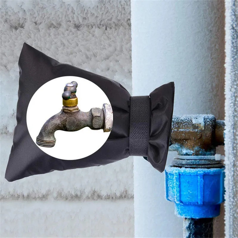 Outdoor Faucet Frost Cover – Insulated Winter Tap Protector