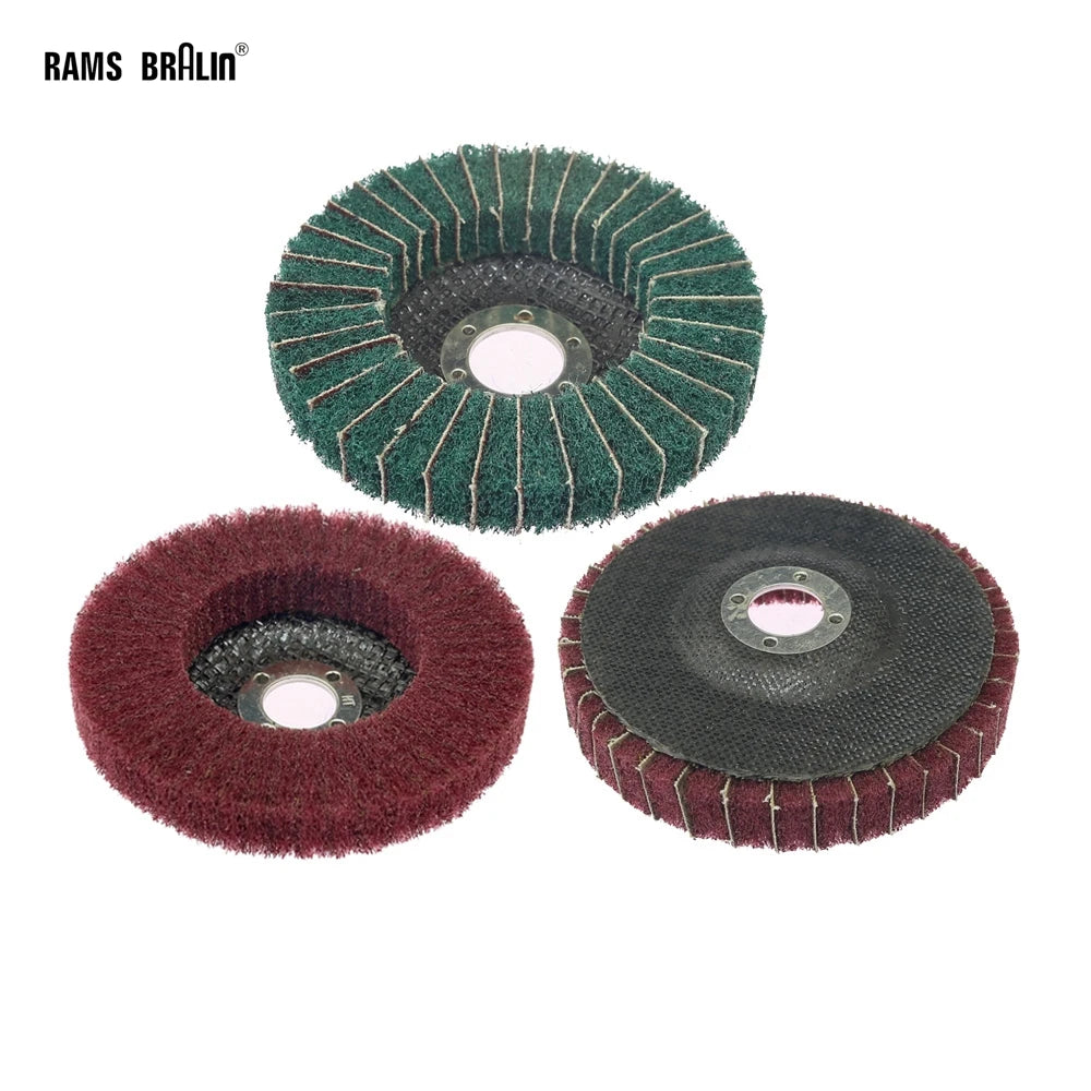 Non-Woven Flap Polishing Disc 100/115mm for Angle Grinder
