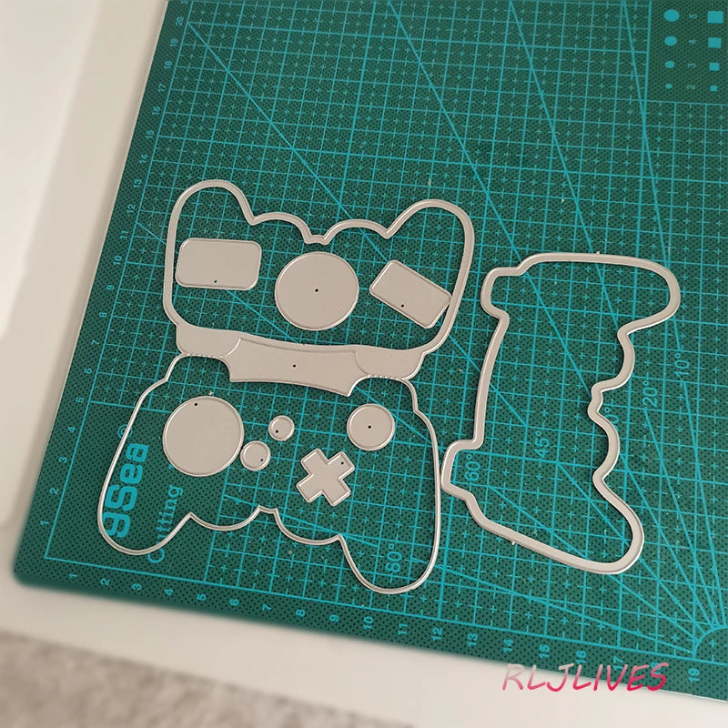 Game Controller Bag Topper Metal Cutting Die | Scrapbooking