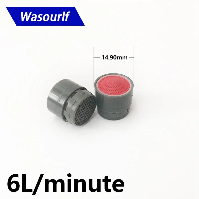 WASOURLF 6-Pack Water Saving Faucet Aerator 4L 6L Male Female