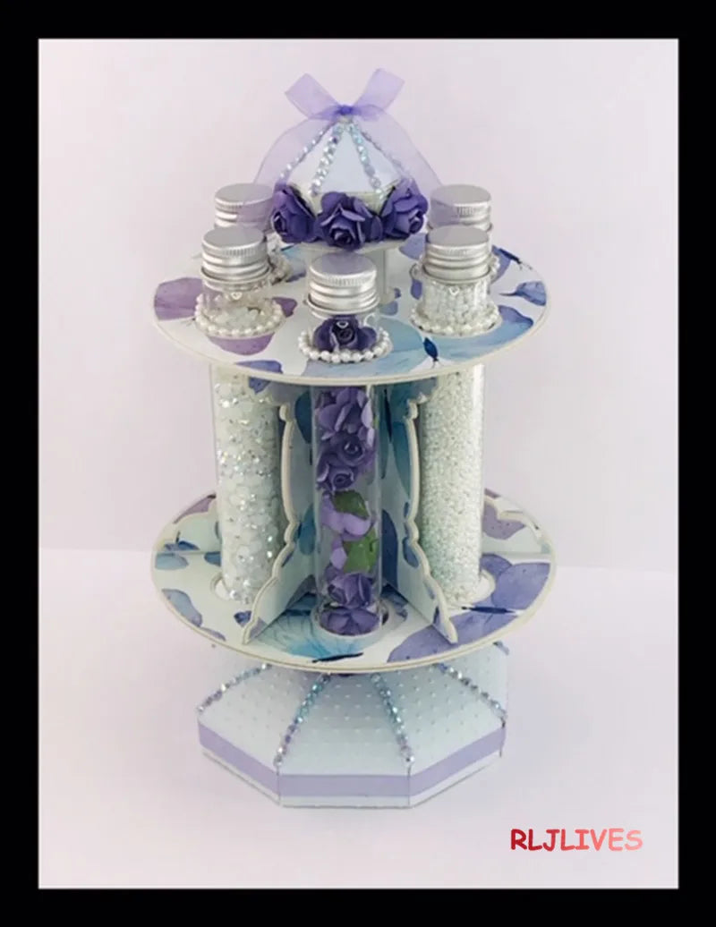 Test Tube Carousel Metal Cutting Dies – DIY Scrapbooking