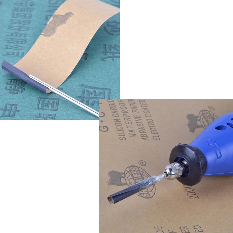 Sandpaper Clamping Bar Abrasive Grinding Point for Rotary Tool