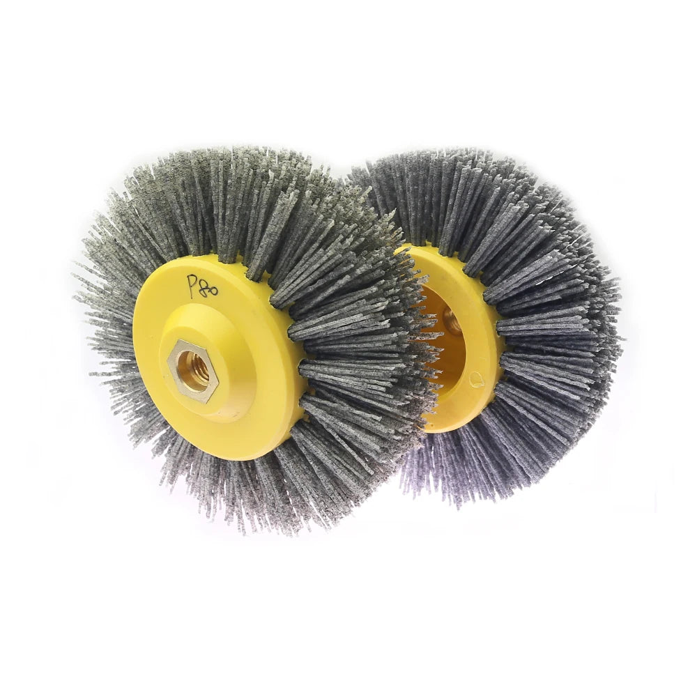 Nylon Abrasive Wire Polishing Brush Wheel 150mm M14